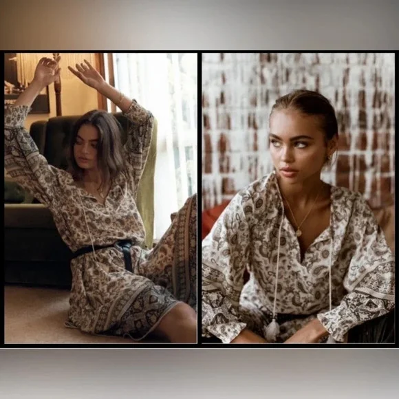 SPELL & THE GYPSY Collective Ash Journey Boho Dress Size XS NWT - Picture 4 of 16